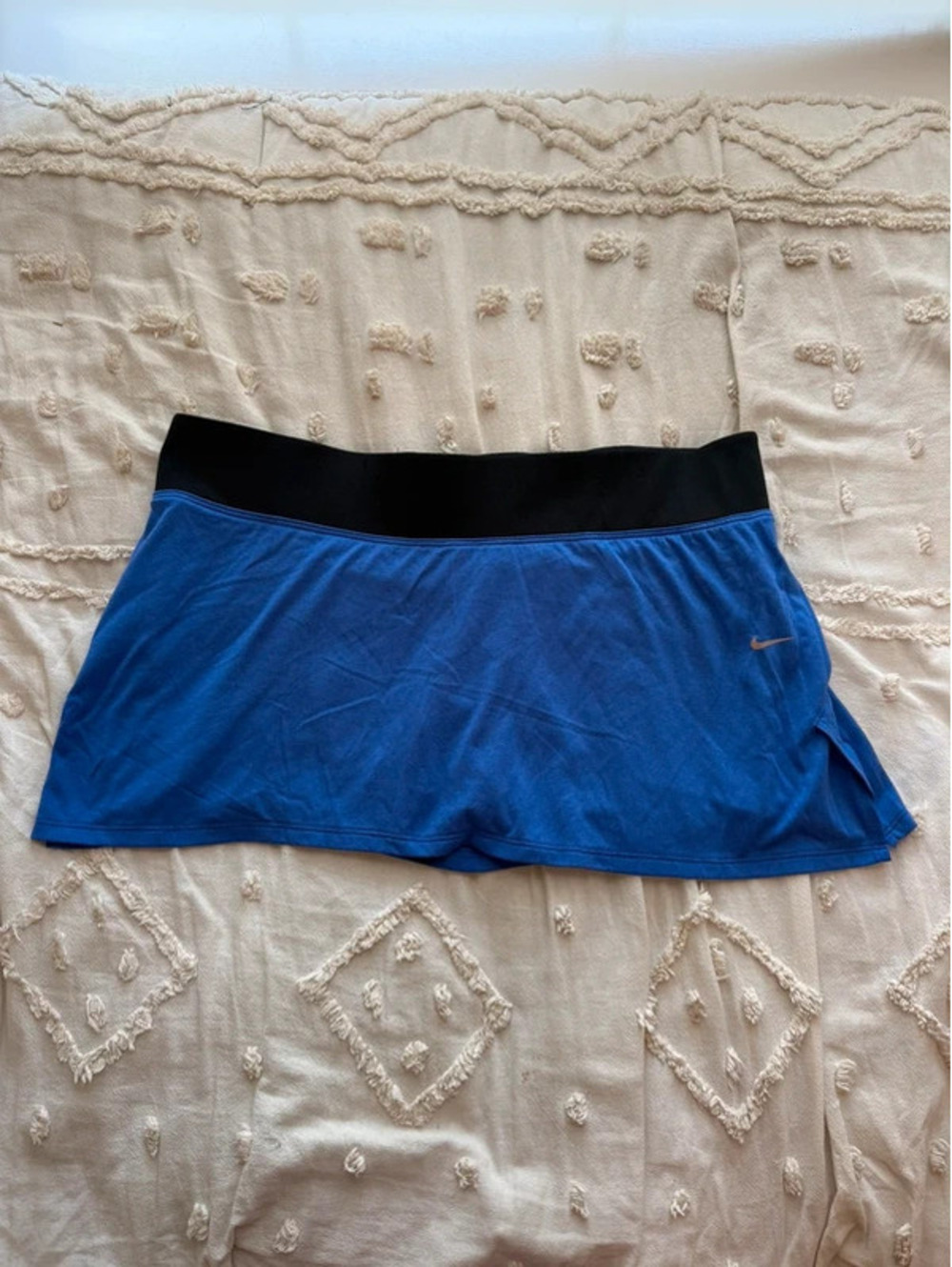 Nike Dri-FIT Royal Blue Black Tennis Skort Size L